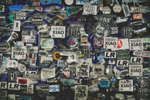 stickers pour vitrine personnalisé